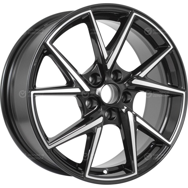 wheel-disk-wup-up-105-7-xr-17-5-x-108-et-33-dia-601-black-glossy-polished-elements-face-surfaces-1