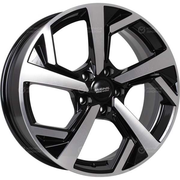 wheel-disk-skad-kl-328-7-xr-18-5-x-1143-et-40-dia-661-black-glossy-polished-face-surface-1