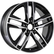 wheel-disk-rst-r-128-75-xr-18-5-x-108-et-45-dia-634-glossy-black-polished-face-part