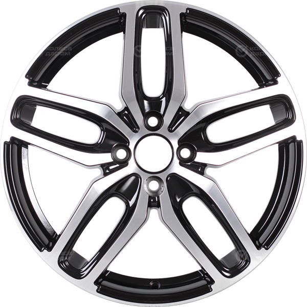 wheel-disk-carwel-vivi-199-65-xr-17-4-x-100-et-43-dia-601-black-glossy-polished-face-surface-2