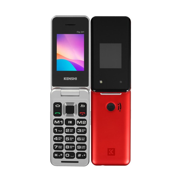 mobile-phone-kenshi-flip-241-red-thumb-1
