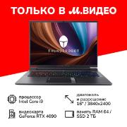 Ноутбук игровой Thunderobot Zero G4 Radiant/16"/Core i9-14900HX/64/2TB/RTX 4090/Win/Grey Metallic