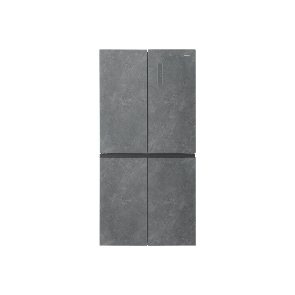 refrigerator-centek-415l-782mm-630mm-1825mm-texture-stone-4-doors-a-ct-1742-grey-stone-thumb-1