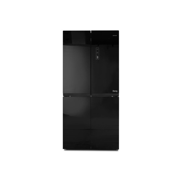 refrigerator-centek-total-nf-456l-153l-303l-655mm-833mm-1775mm-glass-4-doors-ct-1756-black-glass-thumb-1