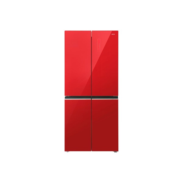 refrigerator-centek-nf-red-glass-total-415l-148l-267l-glass-4-doors-ct-1744-red-thumb-1