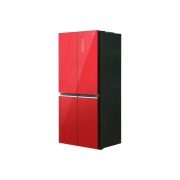refrigerator-centek-red-glass-total-nf-503l-186l-317l-glass-4-doors-ct-1745-red