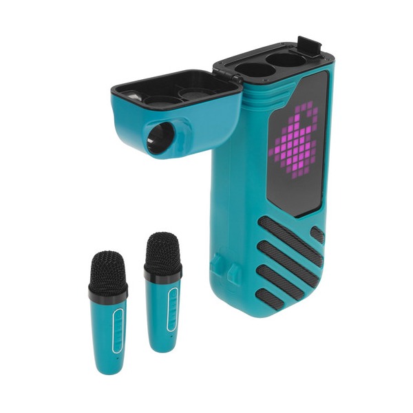 portable-audio-system-b-52-karaoke-box-turquoise-thumb-1