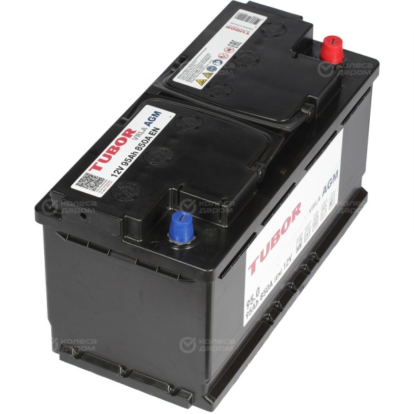 car-accumulator-tubor-agm-95ah-reverse-polarity-l-5-thumb-2