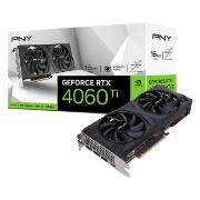 Видеокарта PNY RTX 4060 Ti 16GB VERTO Overclocked Dual Fan Edition (VCG4060T16DFXPB1-O)