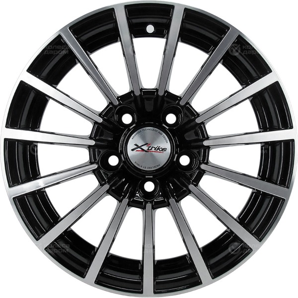 wheel-disk-x-trike-x-106-6-5-xr-15-5-108-et-50-dia-63-35-black-glossy-polished-face-surface-thumb-2