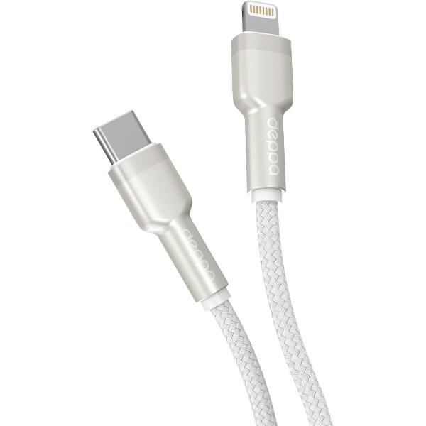 deppa-elite-usb-c-lightning-1m-white-72509