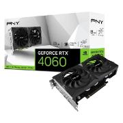 Видеокарта PNY RTX 4060 8GB VERTO Dual Fan Edition DLSS 3 (VCG40608DFXPB1)