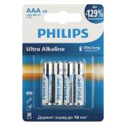 Батарея Philips LR03E4B/51 4 шт