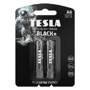 Батарейка алкалиновая (щелочная) Tesla AA BLACK+ 140124