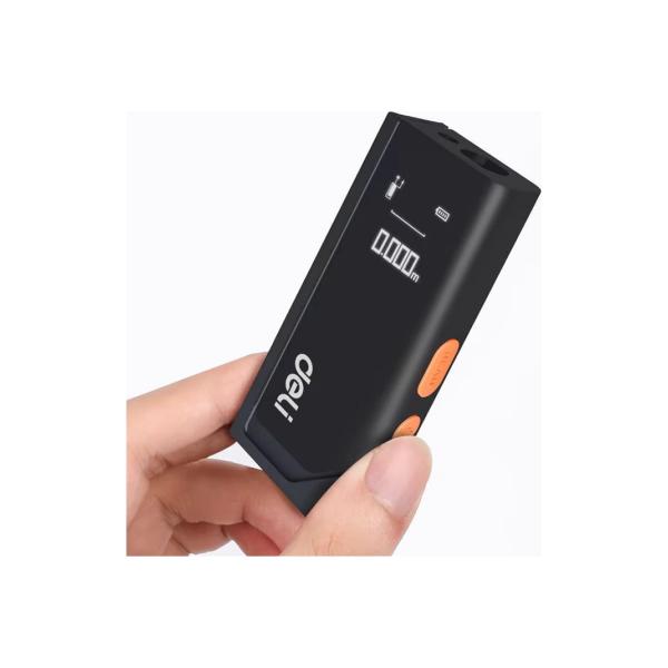 deli-home-series-black-dl331140-diapazon-izmerenij-0-05-40m-tochnost-izmereniya-3mm-370-mach-odisplej-type-c-170179