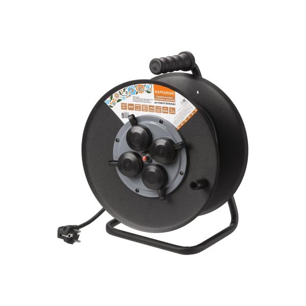 tdm-uhz16-004-metallicheskaya-katushka-a3-4-mesta-ip44-30-m-kg-4000-vt-narodnyj-sq1307-0170