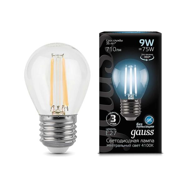 gauss-filament-shar-e27-9w-710lm-4100k-105802209