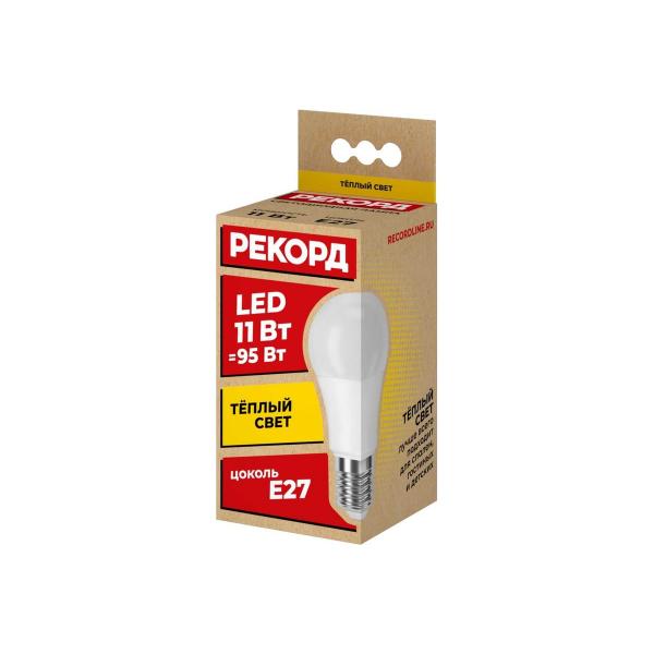 rekord-a60-11w-e27-3000k-23984-6