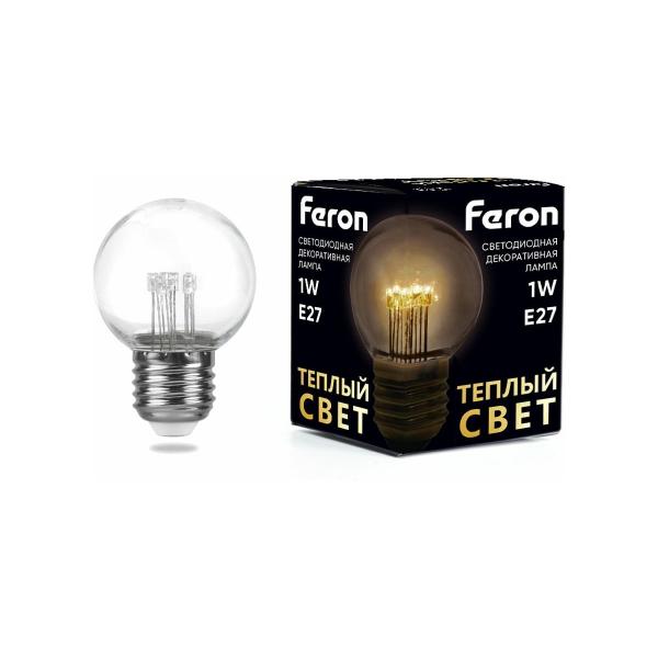 feron-lb-378-e27-1w-2700k-41918