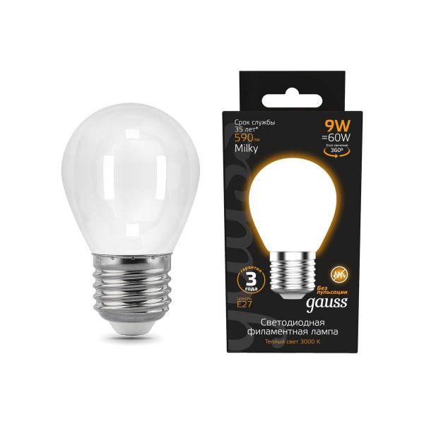 gauss-filament-shar-9w-590lm-3000k-e27-milky-1-10-50-105202109