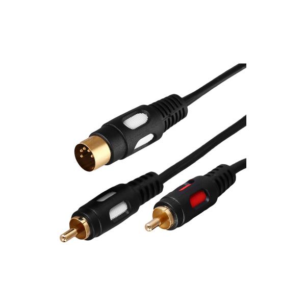 rexant-din-5-pin-2-rca-1-5-m-gold-17-2512