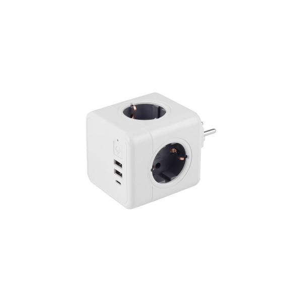 rocketsocket-cube-original-4-euro-16a-3-usb-2a-c-s-blokom-5v-3-0a-tsvet-seryj-gn1205