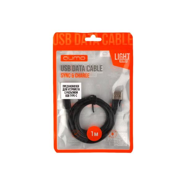 qumo-light-series-usb-type-c-1m-5v-1a-opletka-pvc-konnektor-pvc-kruglyj-blackyj-30501