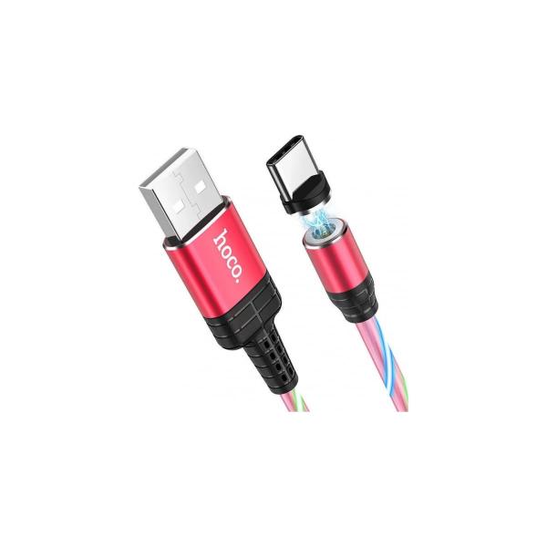 hoco-u90-ingenious-streamer-lightning-8-pin-magnitnyj-podstvetka-1m-tpe-krasnyj-0l-mg-wf322