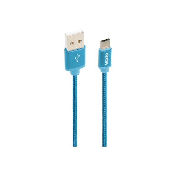 oxion-dcc258-s-vozmozhnostyu-zaryadki-usb-2-0-m-micro-usb-m-1-3m-sinij-v-opletke-art-ox-dcc258bl