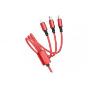 borofone-3-v-1-bx72-am-8pin-microbm-type-c-1-metr-2a-nejlon-krasnyj-23752-bx72imtr