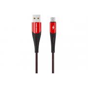 more-choice-smart-usb-3-0a-micro-usb-nejlon-1m-k41sm-new