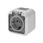 bylectrica-1-mestnaya-ou-s-zaz-kont-ip54-s-prozrachnoj-kryshkoj-seriya-praleska-akva-seryj-ra16-297-02