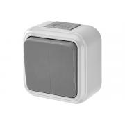 bylectrica-2-klavishnaya-otkrytaya-ustanovka-6a-ip54-seriya-praleska-akva-seryj-a56-224-03