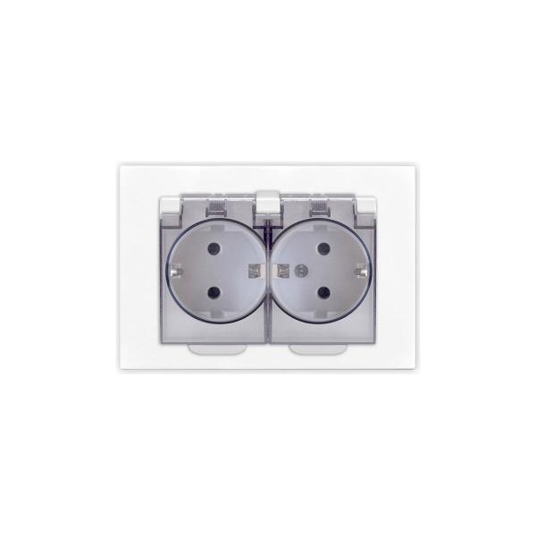 universal-seriya-afina-s-z-s-prozrachnoj-kryshkoj-s-u-16a-220v-belaya-evroslot-a0031