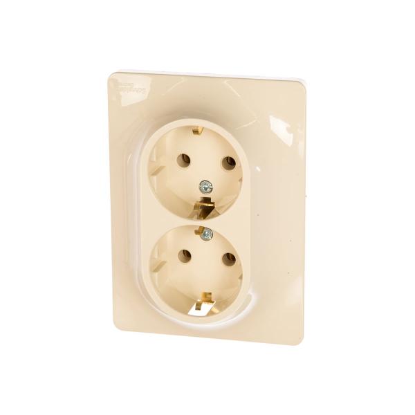 schneider-electric-sp-glossa-s-zazemleniem-v-sbore-bezhevaya-gsl000224