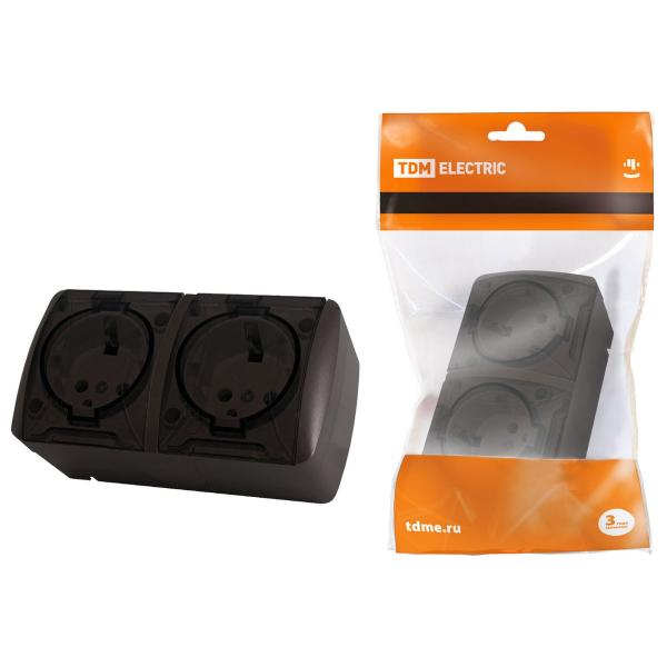 tdm-2p-3-otkrytoj-ustanovki-ip54-16a-s-prozrachnoj-kryshkoj-shokolad-seliger-sq1818-0209