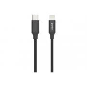 pero-dc-05-type-c-to-lightning-3a-1m-black-prdc-05tc8p1mb