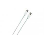more-choice-usb-3-0a-pd-100w-type-c-type-c-k77a-nejlon-1m-white-k77a-1m-white