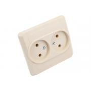 schneider-electric-2-m-sp-etyud-16a-bez-zazemleniya-kremovaya-sche-pc16-005k