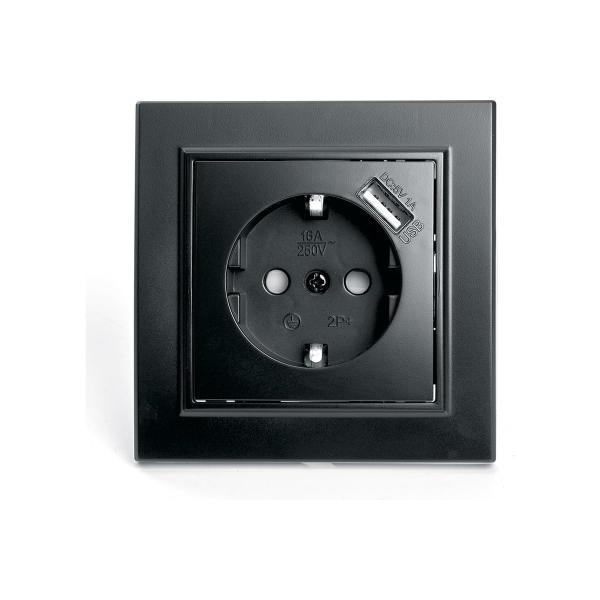 stekker-s-zazemleniem-i-s-usb-pst16-9011-03-s-zaschitnoj-shtorkoj-seriya-erna-blackyj-39480