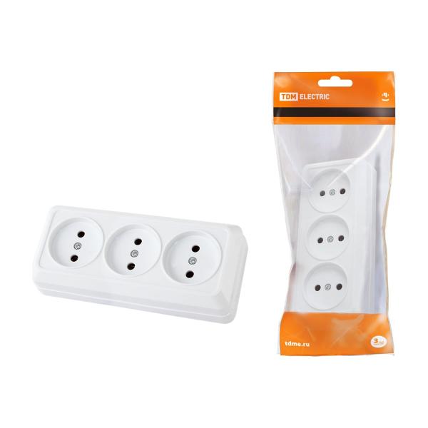 tdm-3-h-mestnaya-gorizontalnaya-2p-otkrytoj-ustanovki-ip20-10a-belaya-ladoga-sq1801-0124