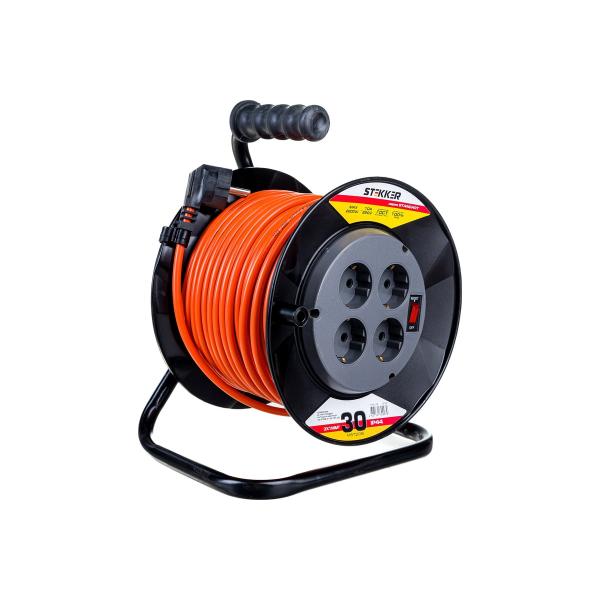 stekker-std02-41-30-30m-4-gnezda-s-zazemleniem-3h1-0-oranzhevyj-39708-4