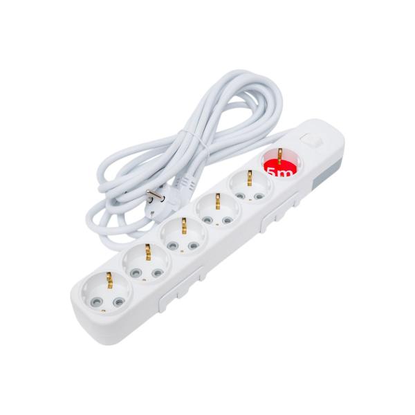 elbi-myra-s-zazemleniem-6-gnezd-s-zaschitnymi-shtorkami-s-vyklyuchatelem-5m-3x1-5-527-010205-622