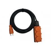 itok-tip-su-serii-iconnect-color-s-zazemleniem-kgtp-hl-3x2-5-mm-3-gnezda-ip54-gost-tsvet-oranzhevyj-5-m-i-connect-color-su-kg-325-3-54-5-orange