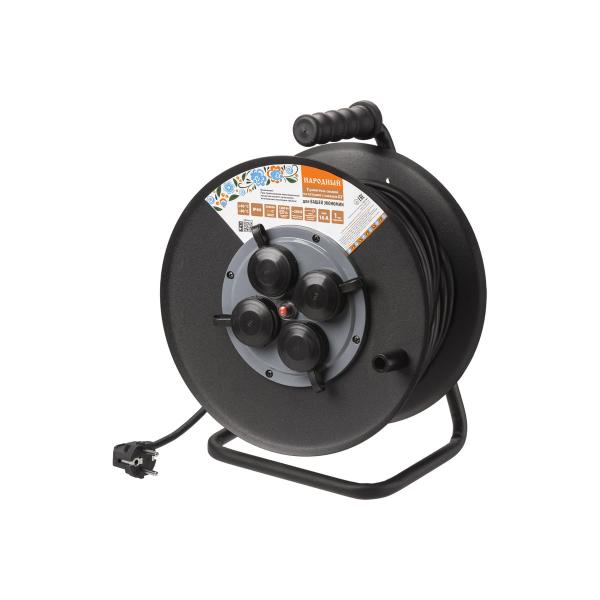 tdm-uhz16-004-metallicheskaya-katushka-a3-4-mesta-ip44-50-m-kg-3500-vt-narodnyj-sq1307-0162