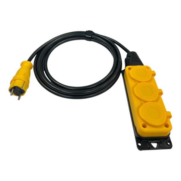 itok-tip-su-serii-iconnect-color-s-zazemleniem-pvs-3h2-5-mm-3-gnezda-ip54-gost-tsvet-yellowyj-5-m-i-connect-color-su-pvs-325-3-54-5-yellow