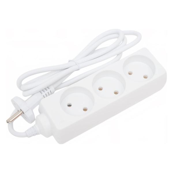 general-lighting-systems-ges-10-2x075-3-1-5m-10a-2x075-mm2-3-mesta-1-5m-bez-zazemleniya-bez-vyklyuchatelya-470030