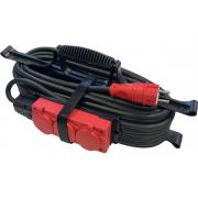 itok-tip-sur-serii-iconnect-color-na-ramke-bez-zemli-kgtp-hl-2x1-5-mm-3-gnezda-ip54-gost-tsvet-krasnyj-20-m-i-connect-color-sur-kg-215-3-54-20-red