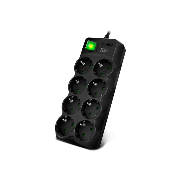sven-sf-08e-16-1-8-m-8-rozetok-s-zaschitnymi-shtorkami-16a-blackyj-tsvetnaya-korobka-sv-021603