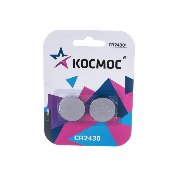 element-pitaniya-kosmos-cr2430-3v-lithium-2bl-kocr2430bl2